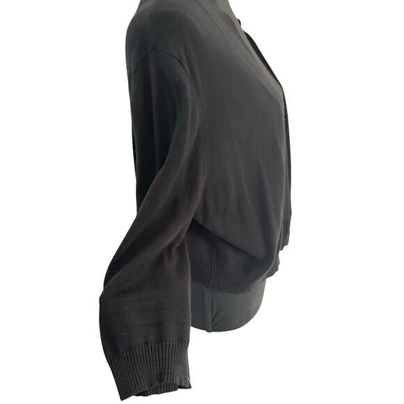 RSVP -Black Open Cardigan- XL - Picture 3 of 9